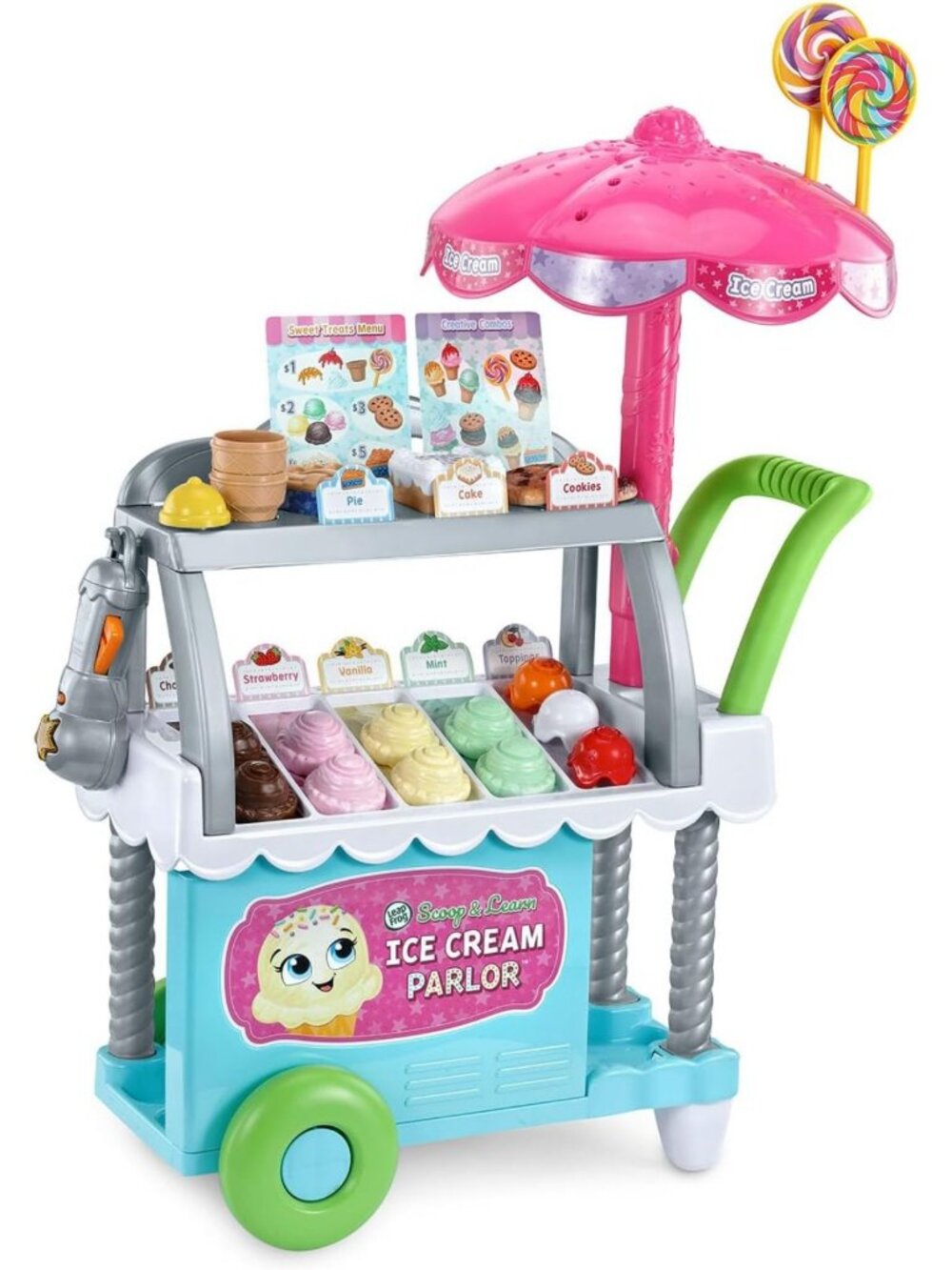 Kids Ice Cream Parlor Role-Play Toy | Scoop & Learn Fun for Creative Play